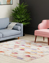Sahara Elegance Collection Area Rug -  Fes Square Multi  lifestyle 17