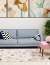 Sahara Elegance Collection Area Rug -  Fes Square Multi  lifestyle 20