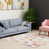 Sahara Elegance Collection Area Rug -  Fes Square Multi  lifestyle 54