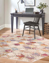 Sahara Elegance Collection Area Rug -  Fes Octagon Multi  lifestyle 21