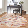 Sahara Elegance Collection Area Rug -  Fes Octagon Multi  lifestyle 58