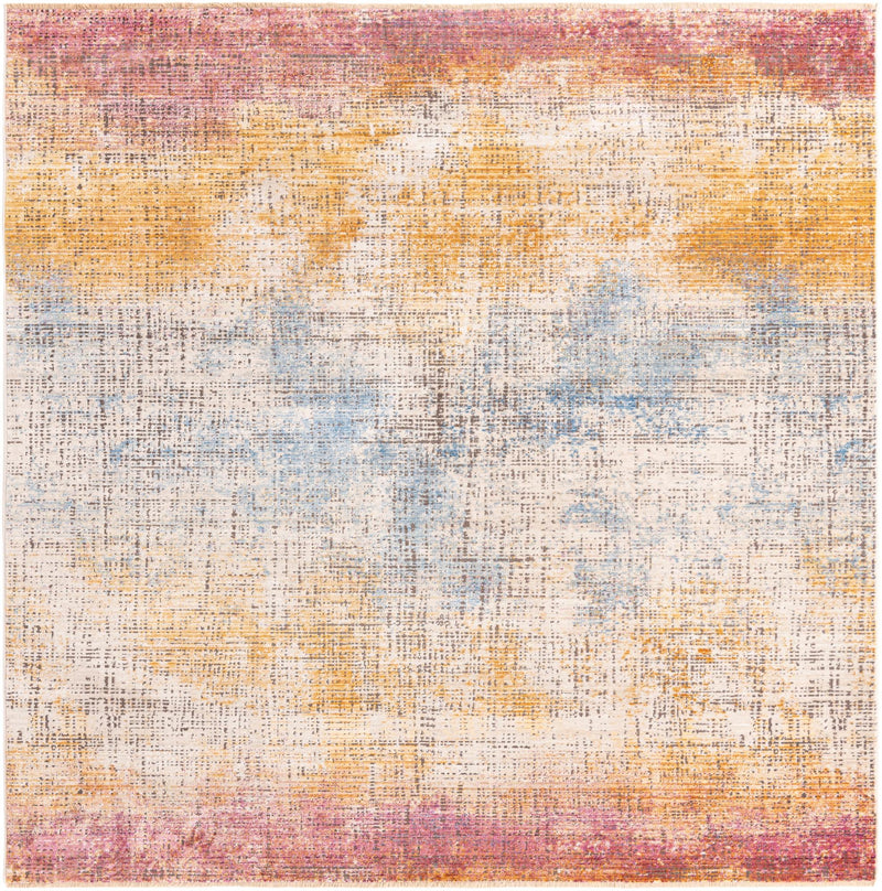 Sahara Elegance Collection Area Rug -  Tangier Square Multi  lifestyle 14