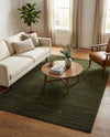 Bloomsbury Elegance Collection Area Rug -  Kensington (Green) Rectangle Green  lifestyle 13