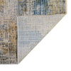 Sahara Elegance Collection Area Rug -  Tangier Rectangle Blue Ivory  lifestyle 15