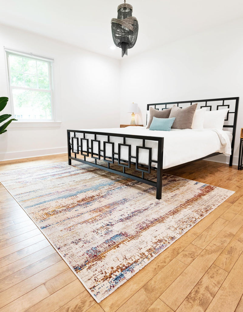 Sahara Elegance Collection Area Rug -  Aswan Rectangle Multi  lifestyle 4