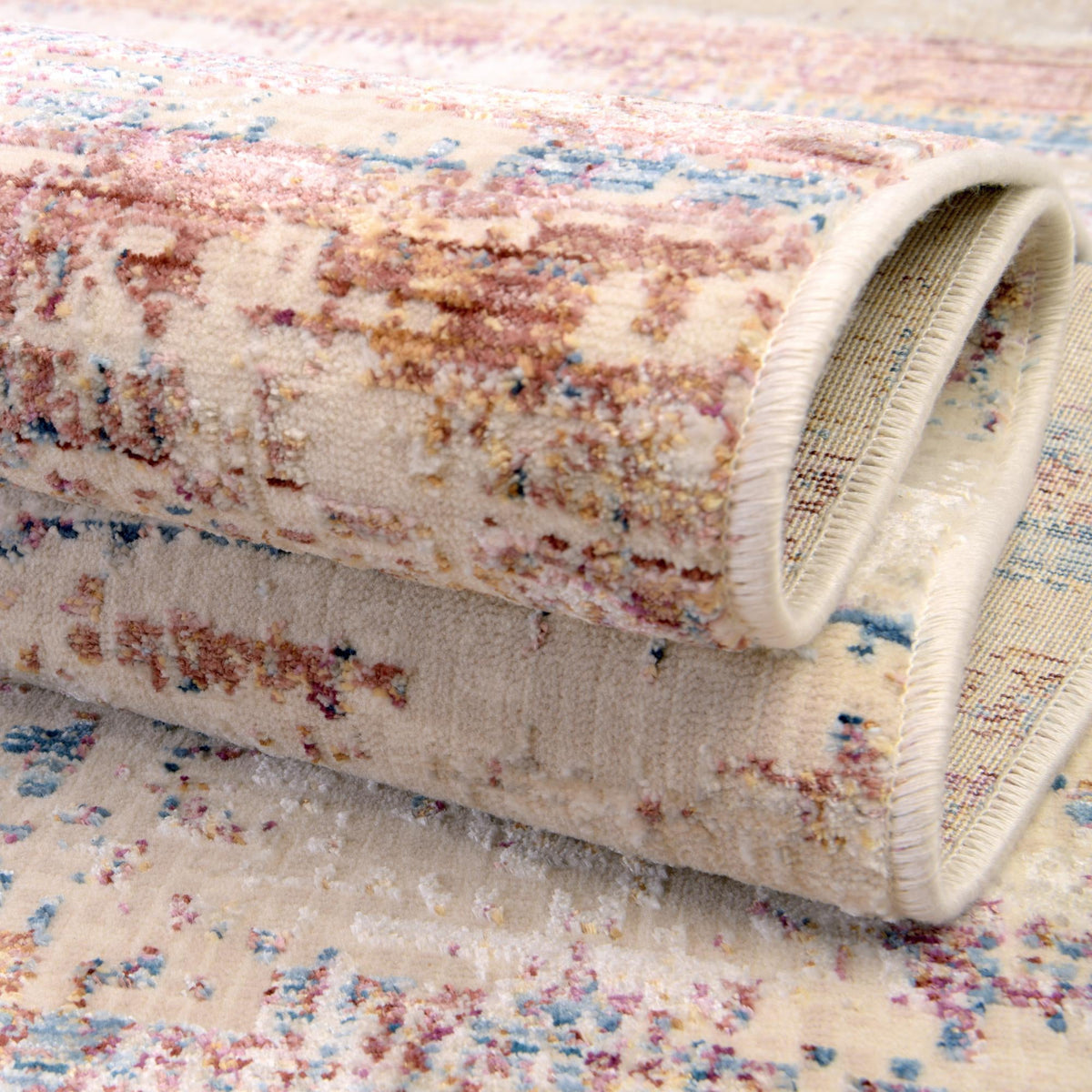 Sahara Elegance Collection Area Rug -  Aswan Rectangle Multi  lifestyle 15