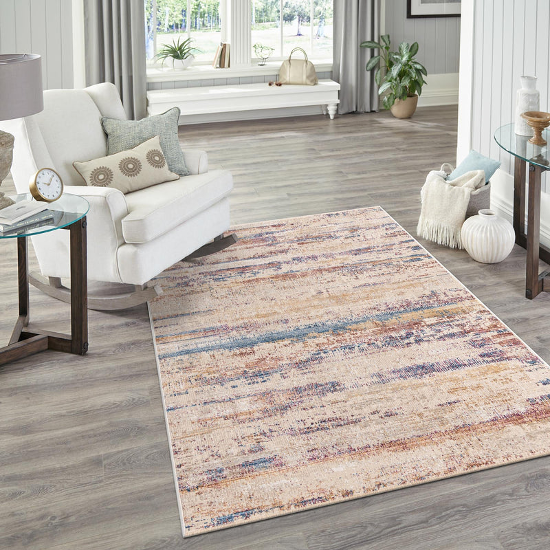 Sahara Elegance Collection Area Rug -  Aswan Rectangle Multi  lifestyle 17