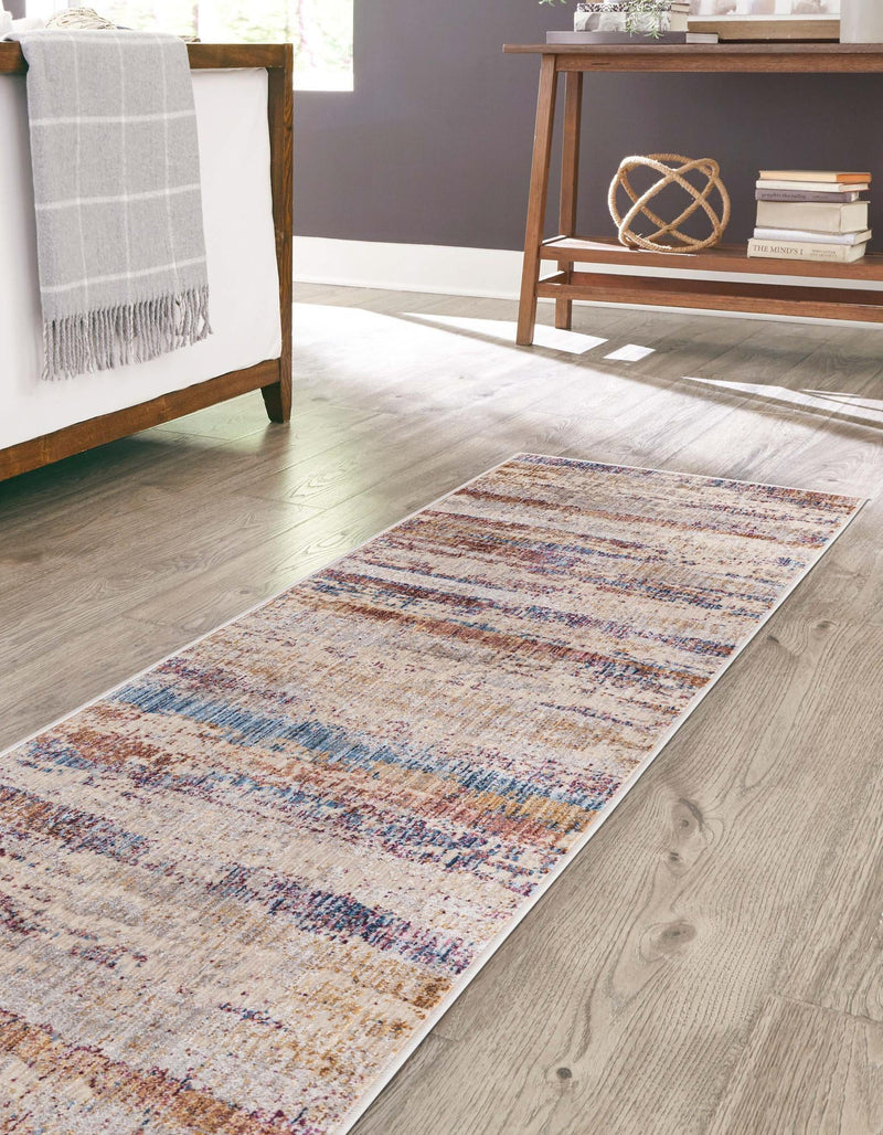 Sahara Elegance Collection Area Rug -  Aswan Runner Multi  lifestyle 27