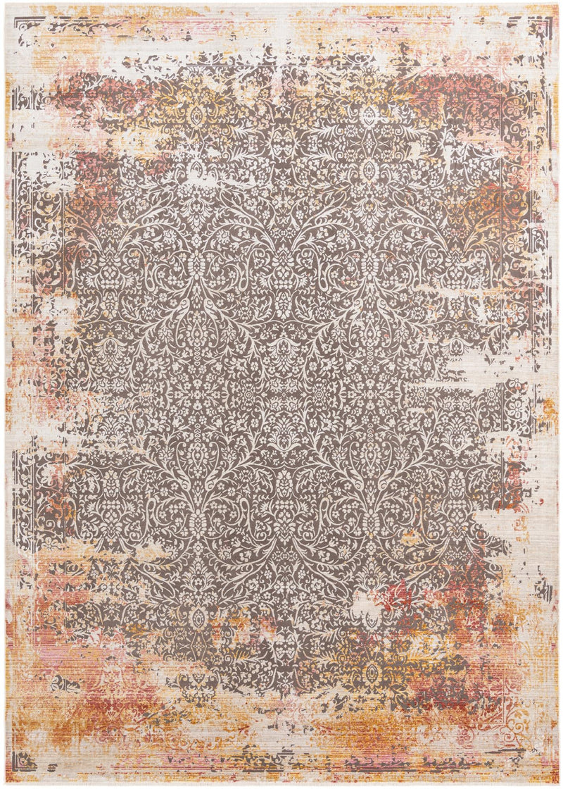 Sahara Elegance Collection Area Rug -  Agadir Rectangle Gray Main