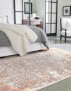Sahara Elegance Collection Area Rug -  Agadir Rectangle Gray  lifestyle 3