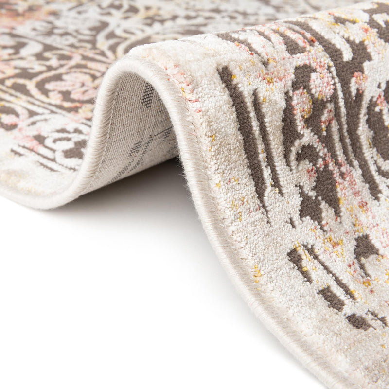 Sahara Elegance Collection Area Rug -  Agadir Rectangle Gray  lifestyle 9