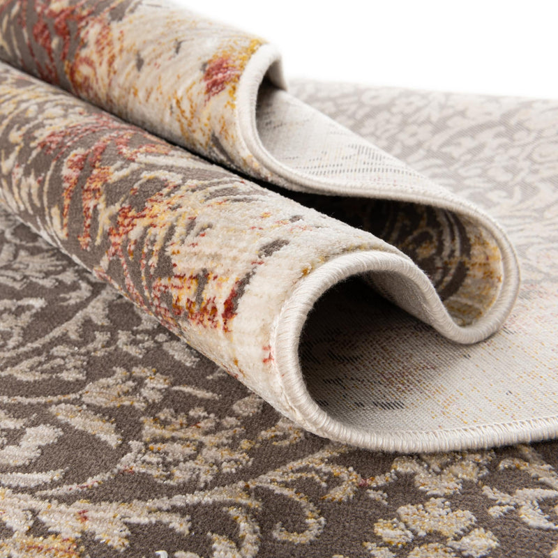 Sahara Elegance Collection Area Rug -  Agadir Rectangle Gray  lifestyle 12