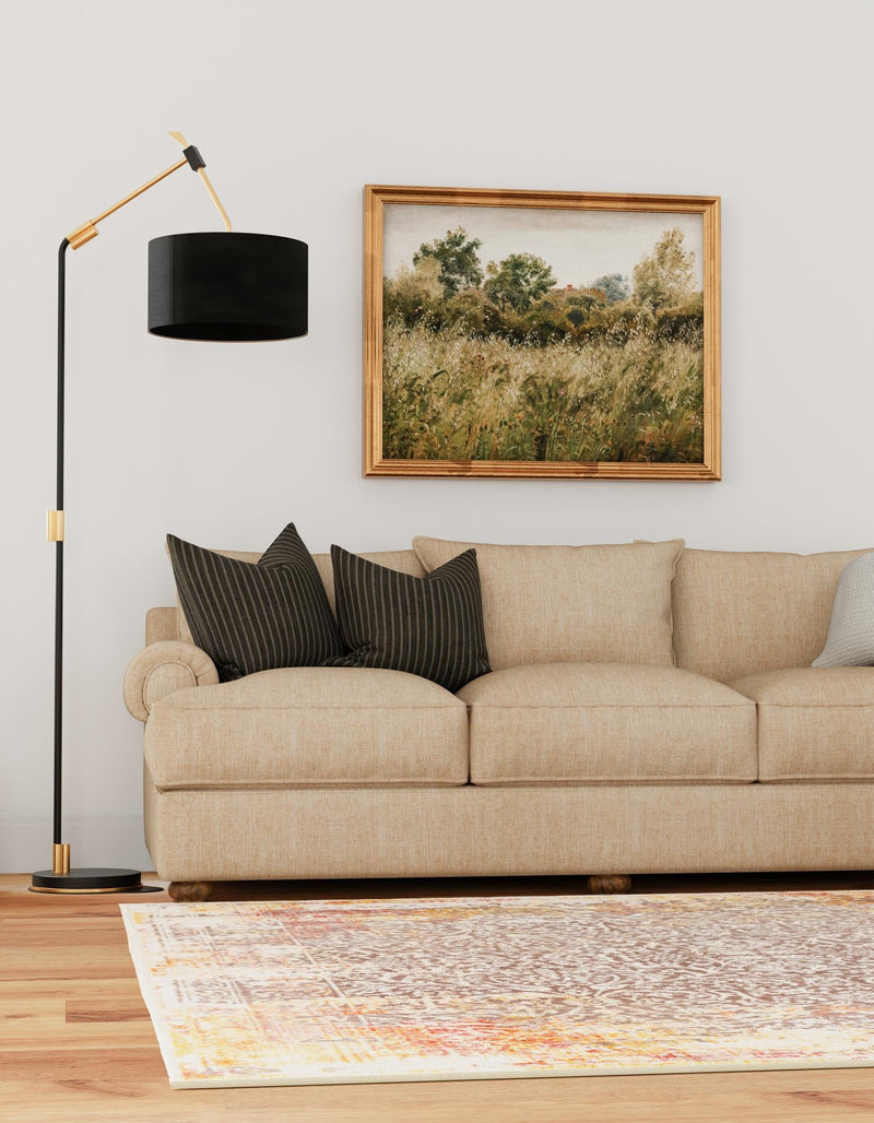Sahara Elegance Collection Area Rug -  Agadir Square Gray  lifestyle 22