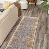 Sahara Elegance Collection Area Rug -  Agadir Runner Gray  lifestyle 44