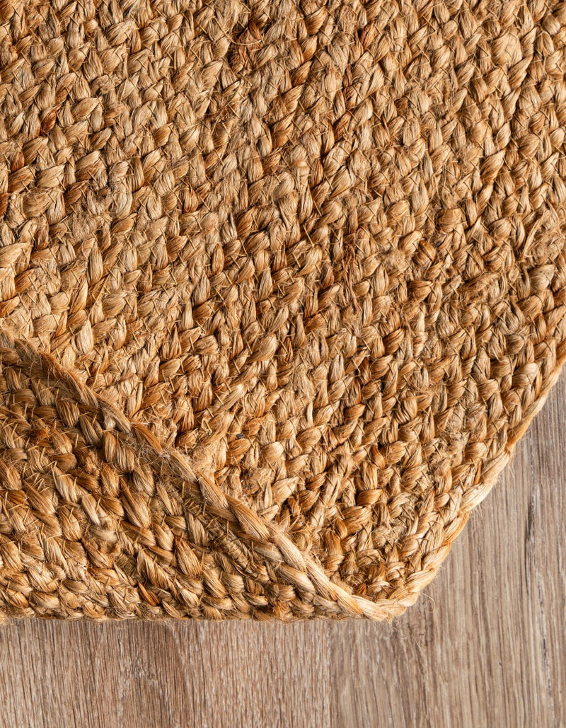 Woven Seaside Jute Collection Area Rug - Savannah (Natural) Hearth Natural  lifestyle 38