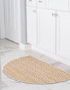 Woven Seaside Jute Collection Area Rug - Marina Hearth Natural  lifestyle 78