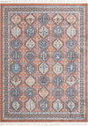 Mediterranea Elegance Collection Area Rug -  Amalfi Rectangle Rust Red Main