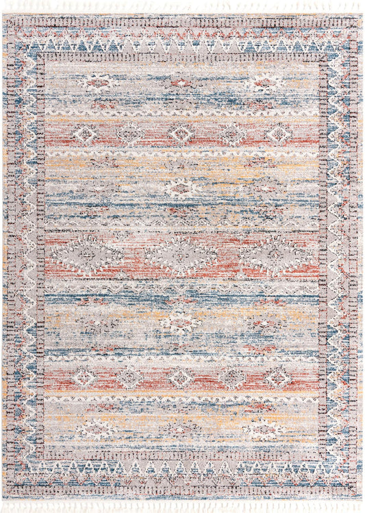 Mediterranea Elegance Collection Area Rug -  Naxos Rectangle Multi Main