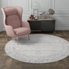 Mediterranea Elegance Collection Area Rug -  Naxos Round Multi  lifestyle 33