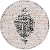 Mediterranea Elegance Collection Area Rug -  Ravello Round Ivory  lifestyle 9