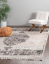 Mediterranea Elegance Collection Area Rug -  Ravello Square Ivory  lifestyle 13
