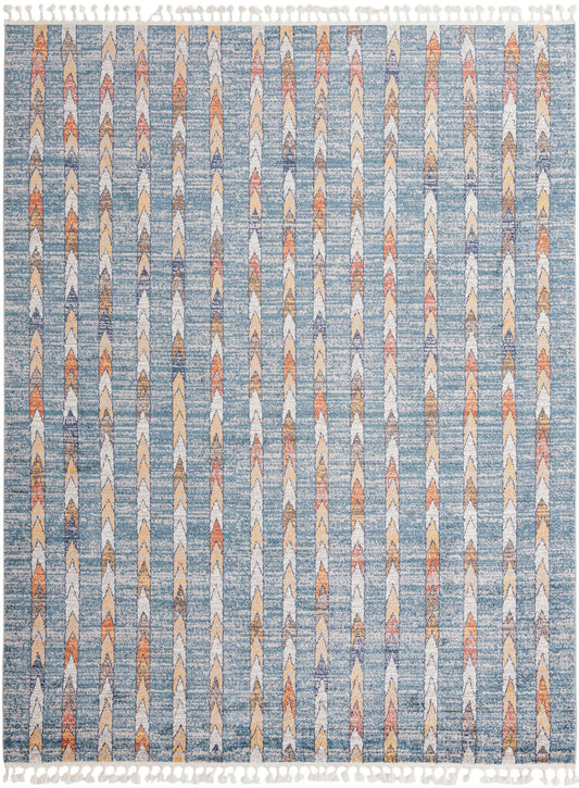 Mediterranea Elegance Collection Area Rug -  Capri Rectangle Blue Main