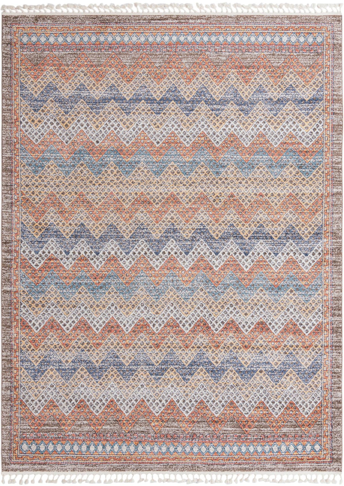 Mediterranea Elegance Collection Area Rug -  Rhodes Rectangle Multi Main