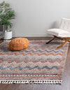 Mediterranea Elegance Collection Area Rug -  Rhodes Square Multi  lifestyle 13