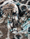 Mediterranean Lattice Collection Area Rug - Santorini (Multi Gray Blue) Rectangle Multi Gray Blue  lifestyle 19
