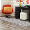 Mediterranean Lattice Collection Area Rug - Santorini (Gray) Runner Gray  lifestyle 23