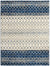 Ivory Navy Blue