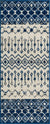 Ivory Navy Blue