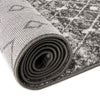 Mediterranean Lattice Collection Area Rug -  Casablanca (Ivory and Gray) Round Ivory and Gray  lifestyle 10