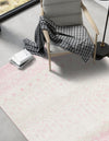 Mediterranean Lattice Collection Area Rug -  Casablanca (Ivory and Pink) Rectangle Ivory and Pink  lifestyle 6