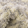 Berber Lattice Shag Collection Area Rug - Atlas (Ivory) Round Ivory  lifestyle 66