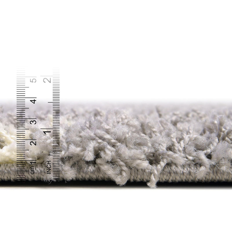 Berber Lattice Shag Collection Area Rug - Atlas (Gray) Runner Gray  lifestyle 80