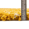 Berber Lattice Shag Collection Area Rug - Atlas (Yellow) Rectangle Yellow  lifestyle 20