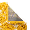 Berber Lattice Shag Collection Area Rug - Atlas (Yellow) Rectangle Yellow  lifestyle 21
