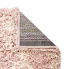 Berber Lattice Shag Collection Area Rug - Atlas (Light Pink) Oval Light Pink  lifestyle 69