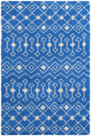 Berber Lattice Shag Collection Area Rug - Atlas (Periwinkle Blue) Rectangle Periwinkle Blue Main
