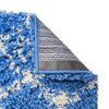 Berber Lattice Shag Collection Area Rug - Atlas (Periwinkle Blue) Runner Periwinkle Blue  lifestyle 8