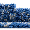 Berber Lattice Shag Collection Area Rug - Atlas (Periwinkle Blue) Runner Periwinkle Blue  lifestyle 13