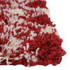 Berber Lattice Shag Collection Area Rug - Atlas (Burgundy Red) Runner Burgundy Red  lifestyle 5