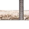 Berber Lattice Shag Collection Area Rug - Atlas (Light Brown) Round Light Brown  lifestyle 76