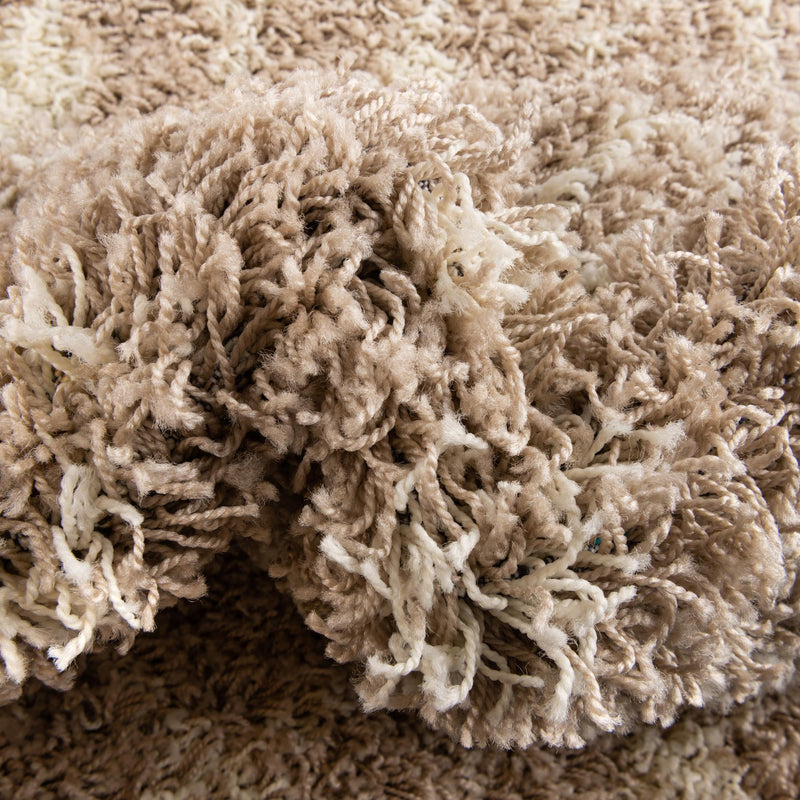 Berber Lattice Shag Collection Area Rug - Atlas (Light Brown) Runner Light Brown  lifestyle 7