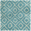 Trellis Haven Collection Area Rug - Soho (Aqua) Square Aqua  lifestyle 11