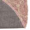 Lattice Loft Shag Collection Area Rug - Chelsea (Light Pink) Oval Light Pink  lifestyle 7