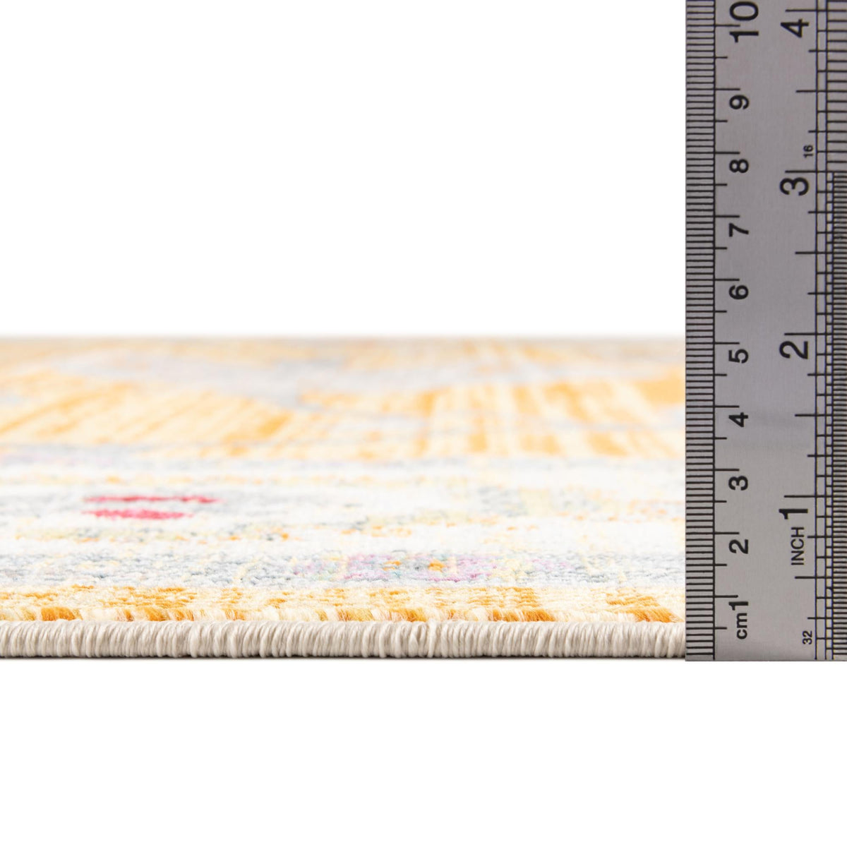 Arcadia Rugs Collection Area Rug - Eden (Yellow) Rectangle Yellow  lifestyle 4