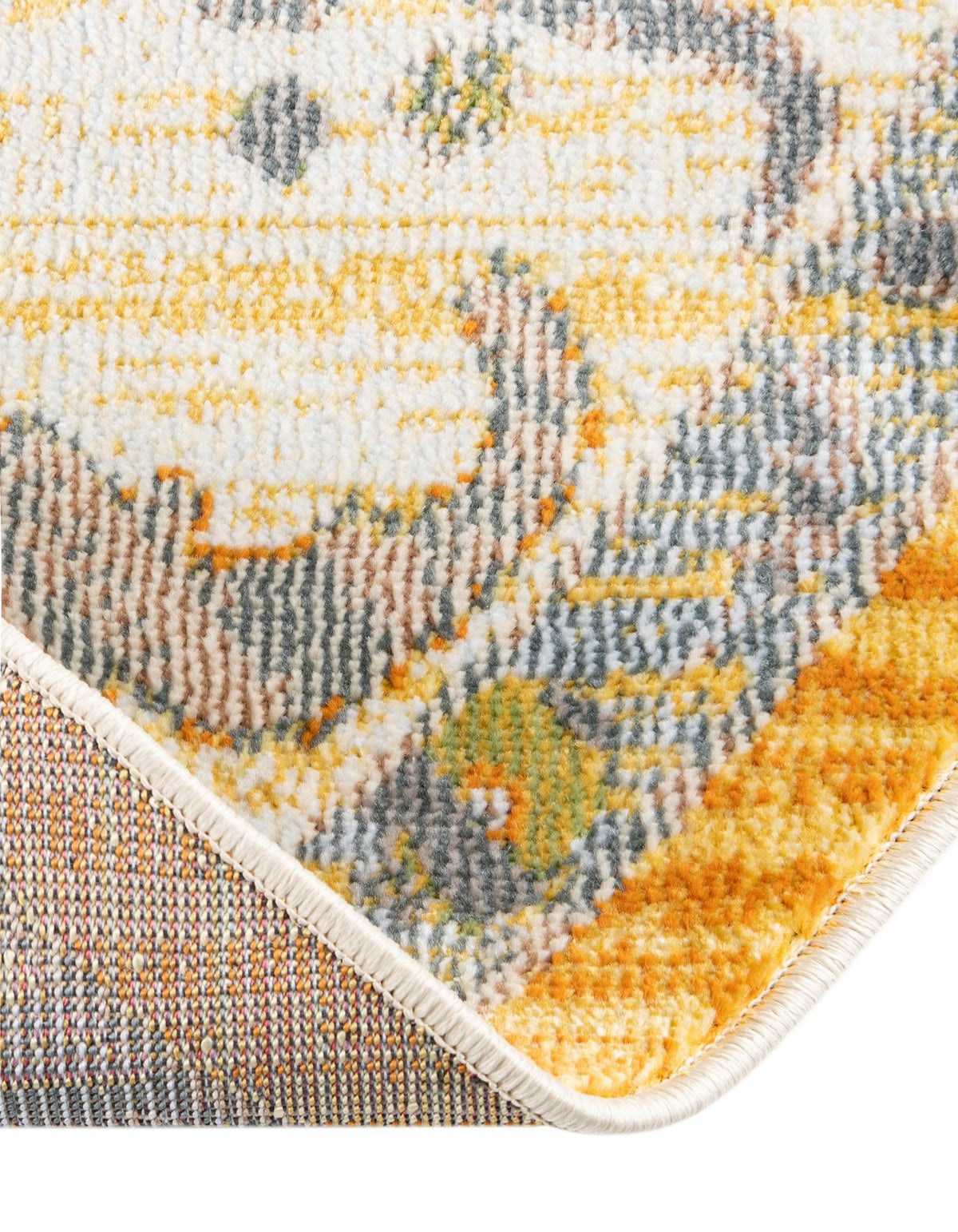 Arcadia Rugs Collection Area Rug - Eden (Yellow) Octagon Yellow  lifestyle 34