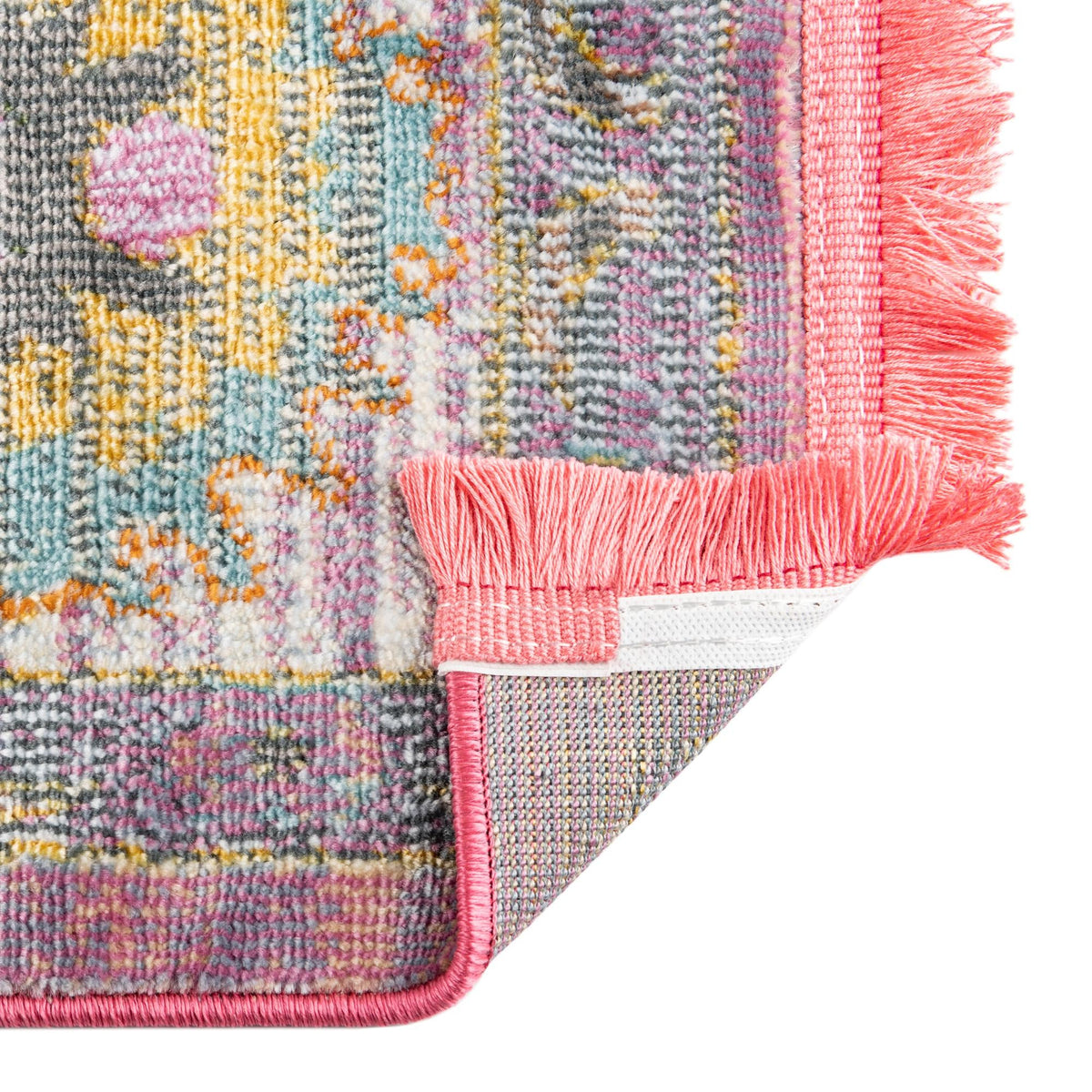 Arcadia Rugs Collection Area Rug - Eden (Pink) Rectangle Pink  lifestyle 9